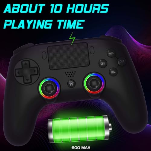 Subsonic – Wireless PS5 Controller with Programmable Paddles, RGB LEDs & Turbo Function 10