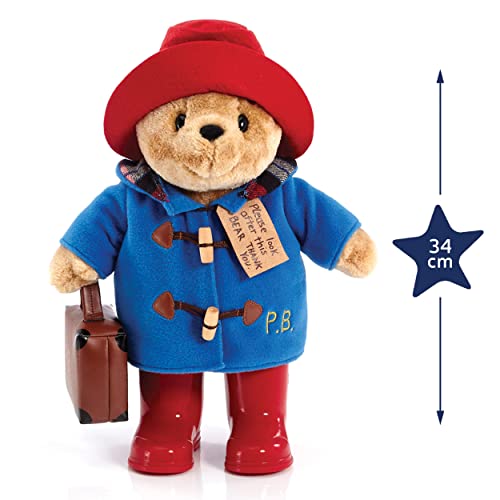 Classic Paddington Bear Plush with Suitcase and Boots - 33cm 11