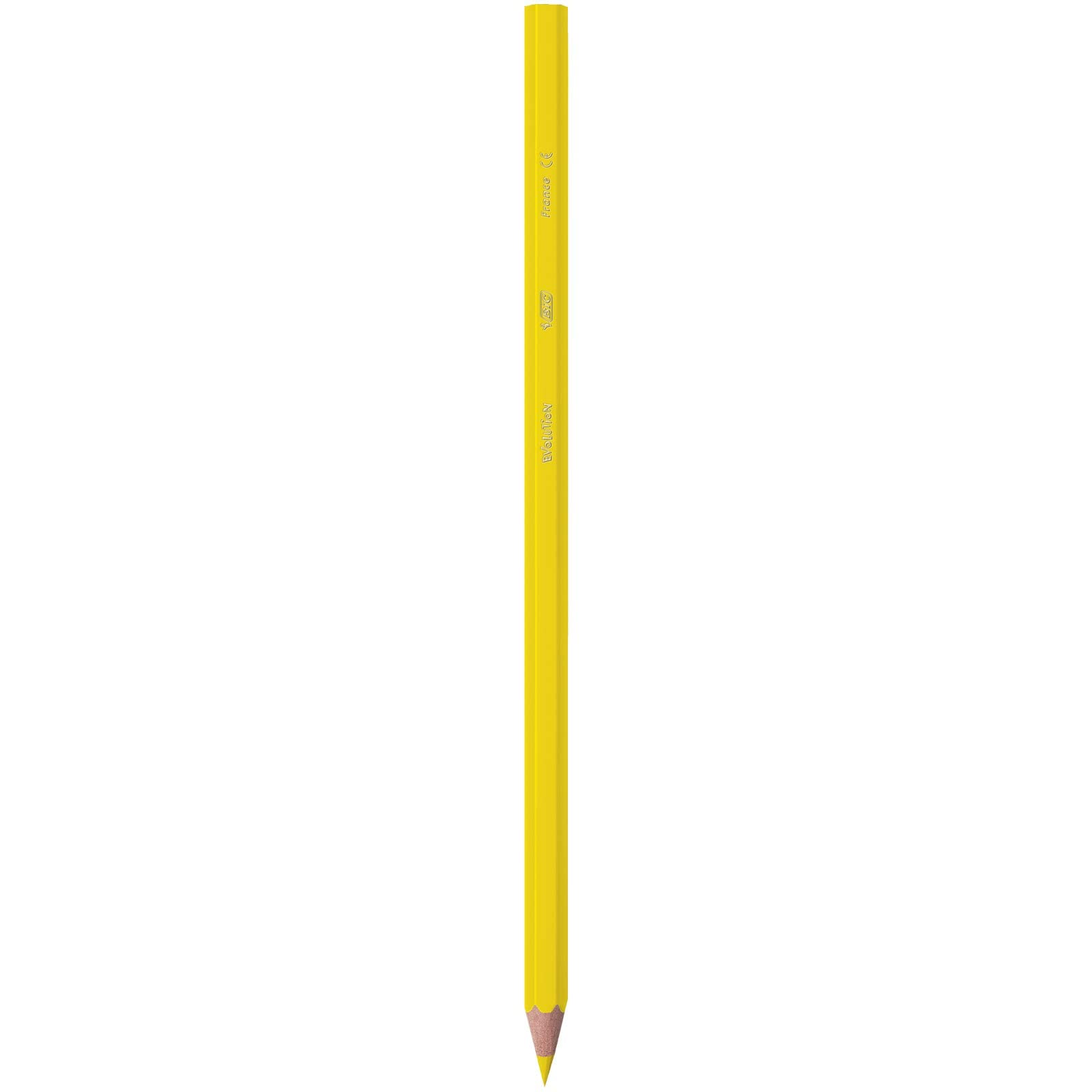 BIC Kids Evolution ECOlutions Colouring Pencils - 24 Assorted Colors, 60-Pencil Tin 2