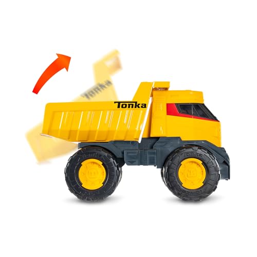 Tonka Next Gen Mighty Dump Truck - Heavy-Duty Steel Construction for Kids 3+ 10