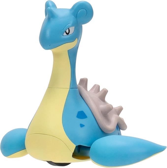 Pokémon Lapras Battle Feature Figure - 4.5-Inch Action Figure | Plastic | Unisex Children 5