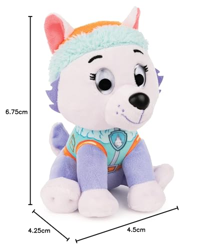 GUND PAW Patrol Everest Plush Toy - 6-Inch Cuddly Husky for Toddlers 12 Months+ 11