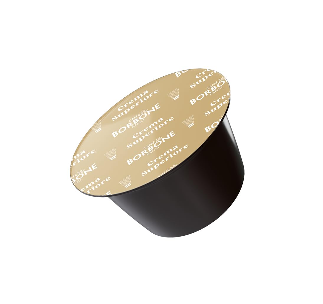 CAFFÈ BORBONE Crema Superiore Coffee Capsules - 64 Count | Nescafé Dolce Gusto Compatible | Intensity 7/10