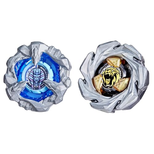 Beyblade Cowl Sphinx 1-80GF & Crest Leon 7-60GN Dual Pack Set | Right-Spin Attack & Defense Types