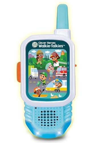 VTech Clever Heroes Walkie-Talkies - Interactive Role Play | 1000ft Range | Ages 3+ 3
