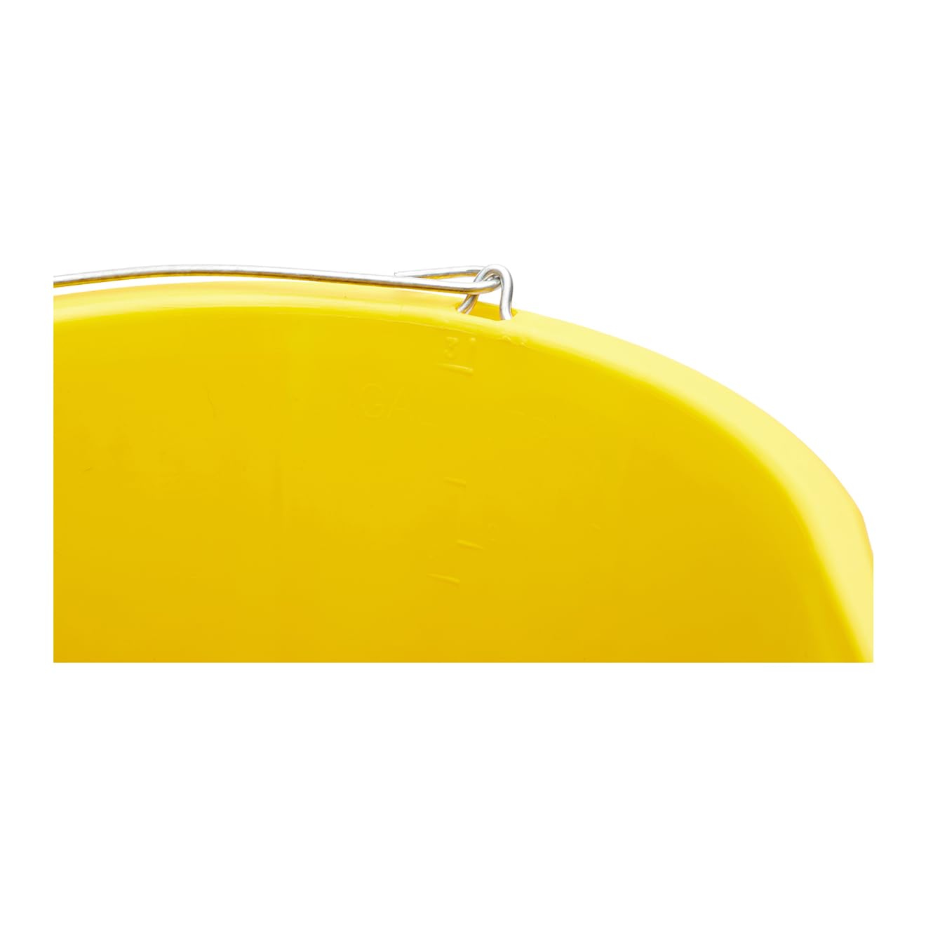 ProDec - Heavy Duty 14 Litre Yellow Plastic Builders Bucket 2