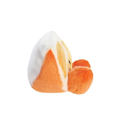 AURORA Palm Pals Tucker Mandarin Stuffed Toy - 5In, Orange & White | Suitable from Birth 3