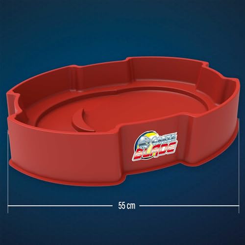 CRAZE BLADE Spinning Tops Battle Arena – Robust Gyroscope Stadium for Ages 8+ | Plastic 4