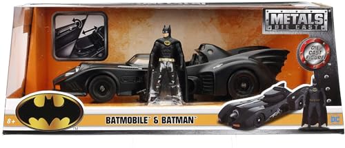 Jada Batman 1989 Batmobile 1:24 Scale Die-Cast Replica with Figure - Vehicles 20