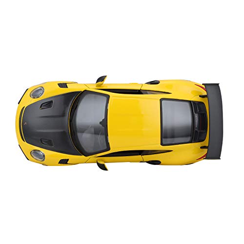 Maisto 1:24 Porsche 911 GT2 RS Diecast Model Car - Yellow and Black 28