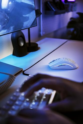 GLORIOUS Model O 2 Wireless Gaming Mouse - 68g Superlight, 26K BAMF 2.0 Sensor, RGB, Ambidextrous, 6 Buttons, Matte White 19