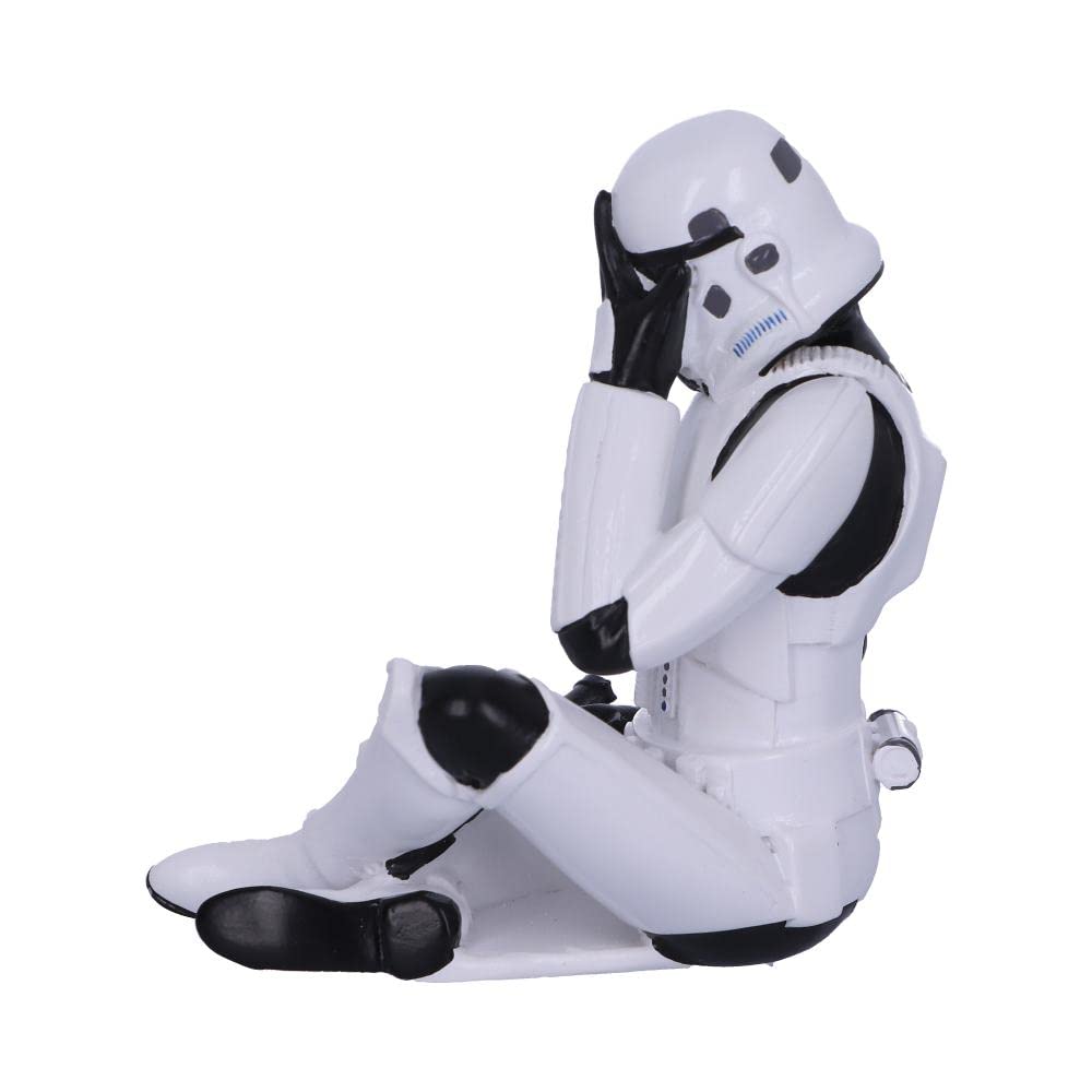 Nemesis Now Stormtrooper Three Wise Sci-Fi Figurine | Resin | 125mm Height