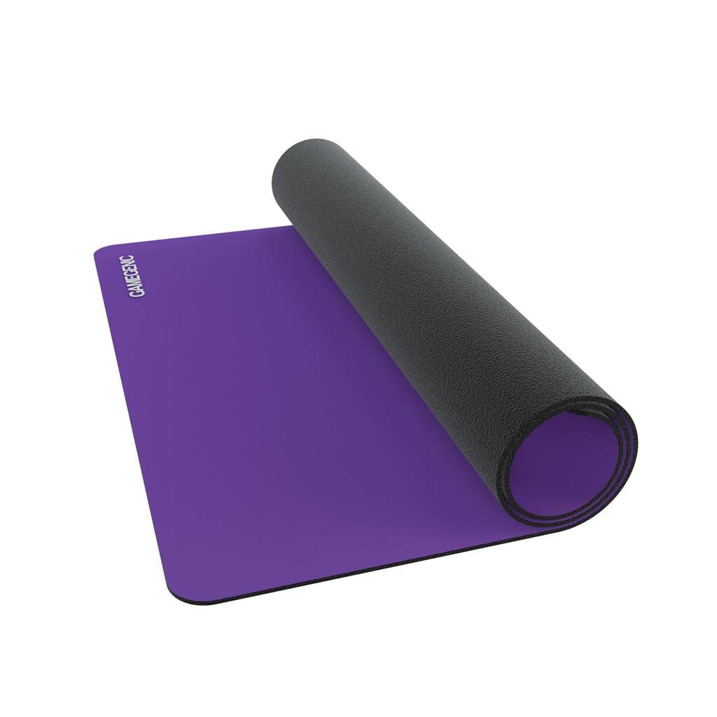 Gamegenic Prime 2mm Playmat - Purple | Anti-Slip Backing | Card Protection
