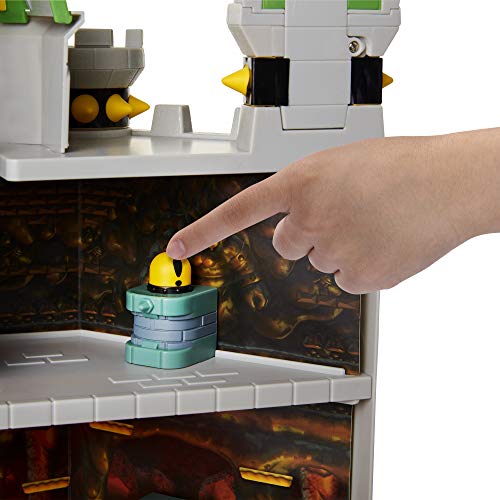 Nintendo Super Mario Deluxe Bowser's Castle Playset with 2.5" Bowser Figure 8