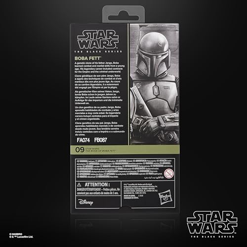 Star Wars The Black Series Boba Fett Action Figure | 6-inch Scale | Ages 4+ 10