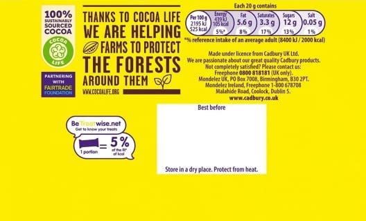 Cadbury Flake Chocolate Bar 4 Pack Multipack 80g 3