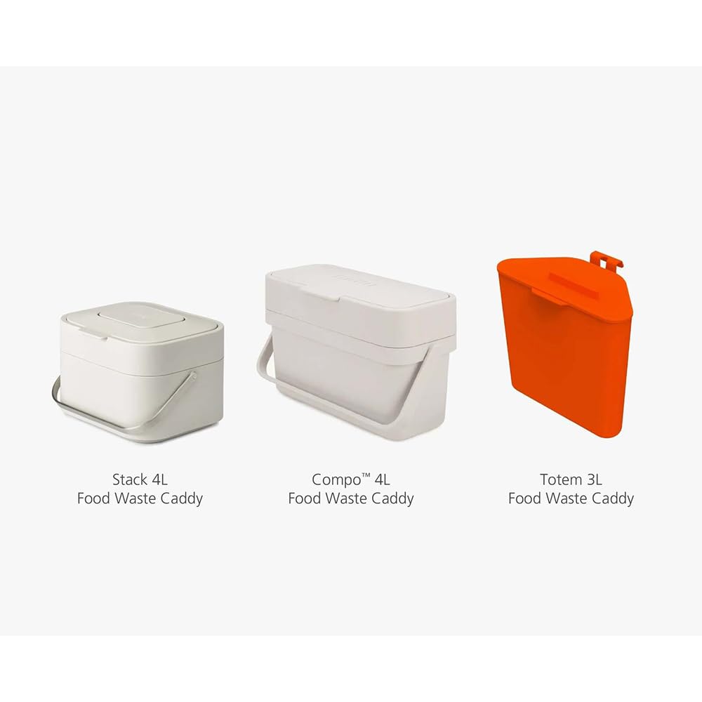 Joseph Joseph Biodegradable Compostable Bags for 4L Food Waste Caddies, Pack of 50 3