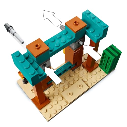 LEGO Minecraft The Illager Desert Patrol Set - Building Toy with Action Figures 3