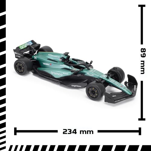 Aston Martin AMR24 F1 1:24 Scale Die-Cast Model Car - Officially Licensed Metal Display Model 7