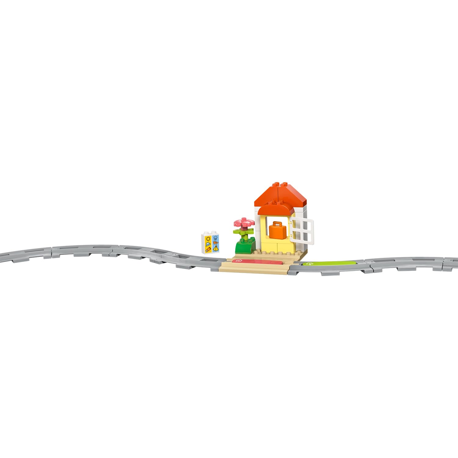 LEGO DUPLO Interactive Adventure Train Set - Educational Building Toy for Toddlers 2+ 2