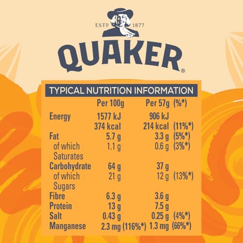 Quaker Oat So Simple Golden Syrup Porridge Pots, 57g (Pack of 8) 11