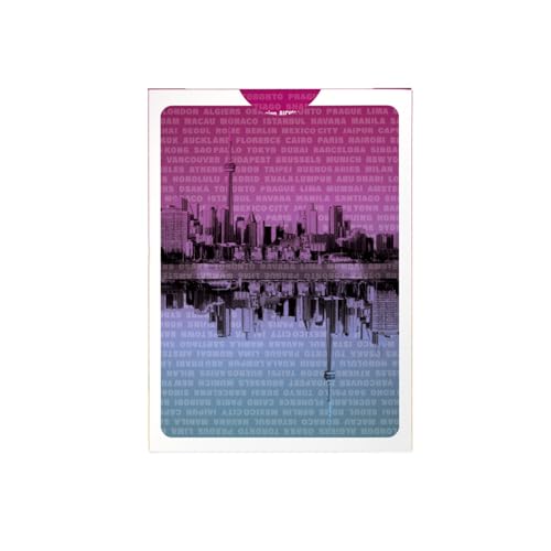 Bicycle Cities of the World Playing Cards Deck | Foiled Tuck Case | Air Cushion Finish | Unisex Adult