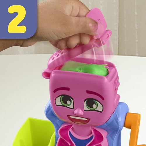 Play-Doh Hair Stylin' Salon Playset - Creative Styling Fun for Ages 3+