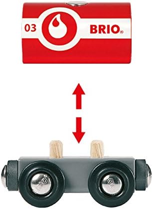 BRIO World Fire & Rescue Train Set - Compatible with BRIO Railway Systems 2