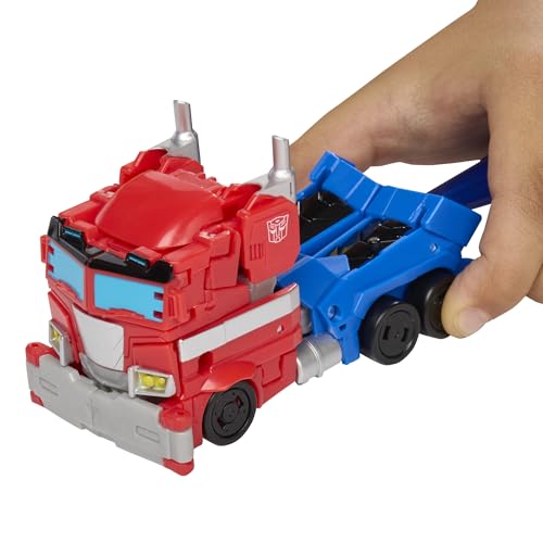 Transformers Optimus Prime Action Figure - 2-in-1 Conversion | 5-Inch Robot | 13 Steps 12