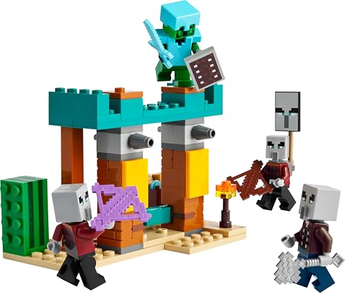 LEGO Minecraft The Illager Desert Patrol Set - Building Toy with Action Figures 2