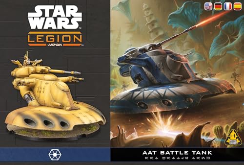 Asmodee Star Wars Legion - AAT Battle Tank Heavy Unit Expansion | Multilingual Reissue