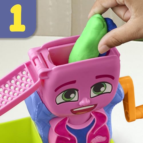 Play-Doh Hair Stylin' Salon Playset - Creative Styling Fun for Ages 3+