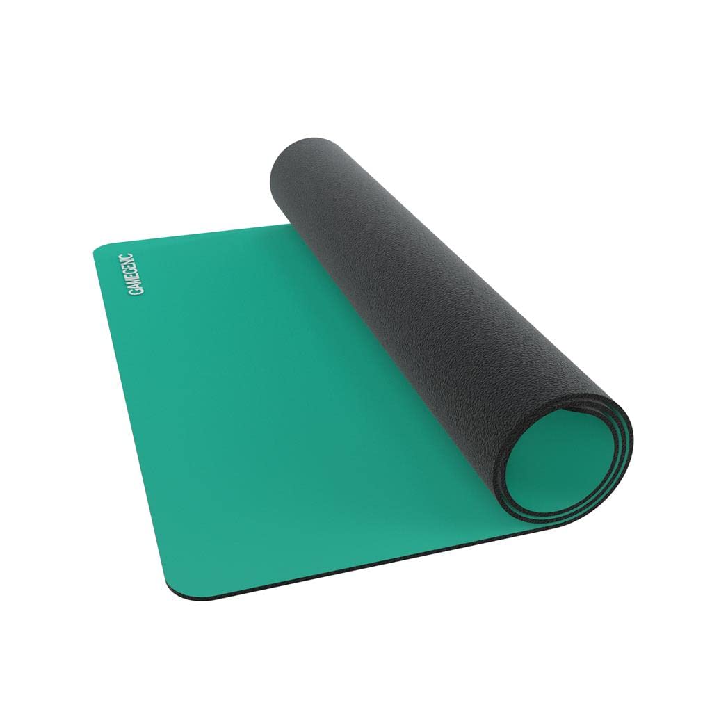 Gamegenic Prime 2mm Playmat - Petrol | Anti-Slip Natural Rubber | Card Game Accessory 2