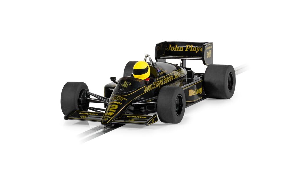 Scalextric C4529 Lotus 98T Ayrton Senna Slot Car | 1:32 Scale | Magnatraction 3