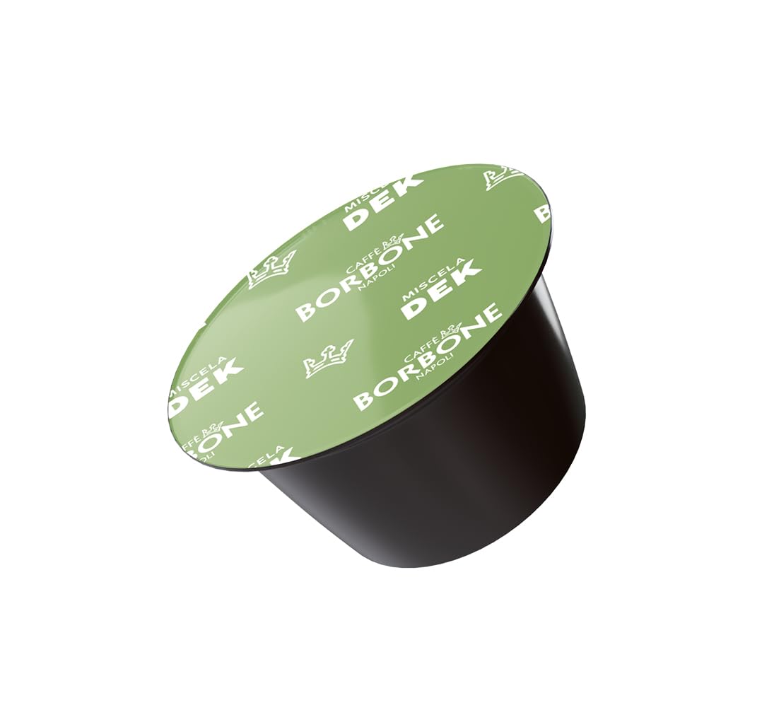 CAFFÈ BORBONE Decaffeinato Coffee Capsules - 64 Count | Intense & Velvety Taste | Intensity 8/10 | Dolce Gusto Compatible