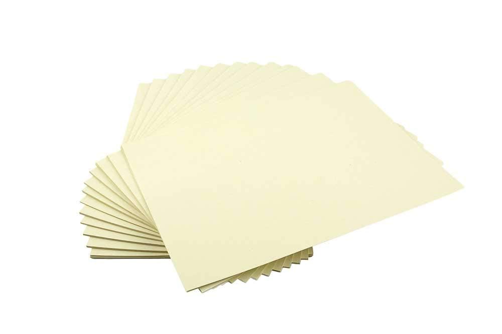 House of Card & Paper 210 GSM Cream Card - A4, 50 Sheets | 100% Recycled