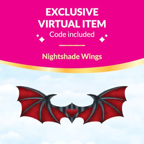 Royale High 3-Inch Dark Fairy Fashion Doll with 9 Accessories & Virtual Game Code 4