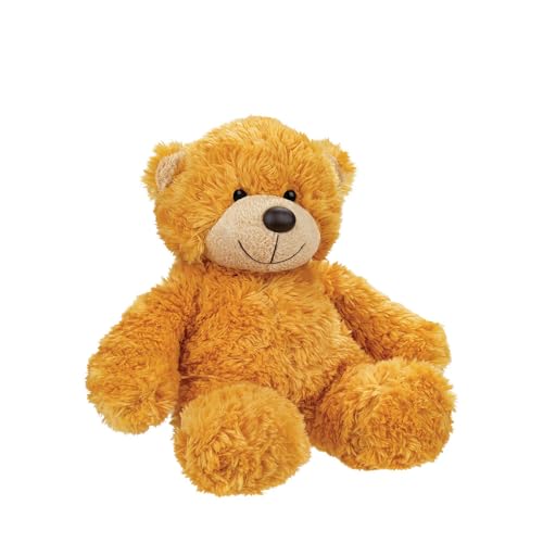 AURORA Bonnie Bear - 9-inch Soft Plush Toy | Honey Brown | Suitable from Birth