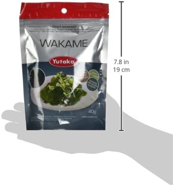 Yutaka Dried Wakame Seaweed Flakes 40g (Pack of 6) 2