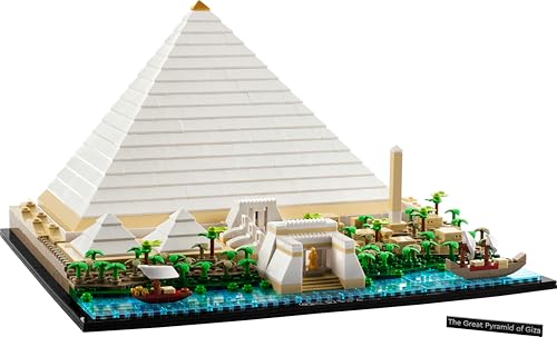 LEGO Architecture 21058 Great Pyramid of Giza Building Set | 1,476 Pieces | Ages 18+ 10