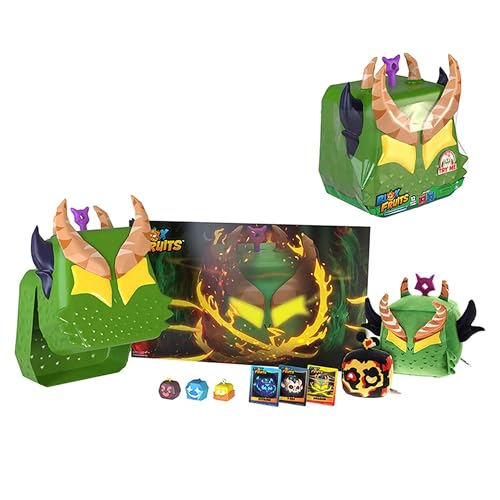 Blox Fruits Ultimate Dragon Bundle – Series 2 – Plush & DLC Codes Collectible Set 4