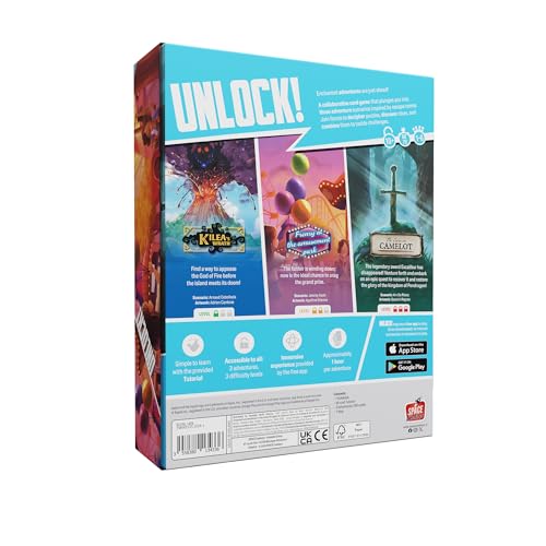 Asmodee Unlock! 14: Enchanted Adventures Cooperative Escape Room Card Game 7