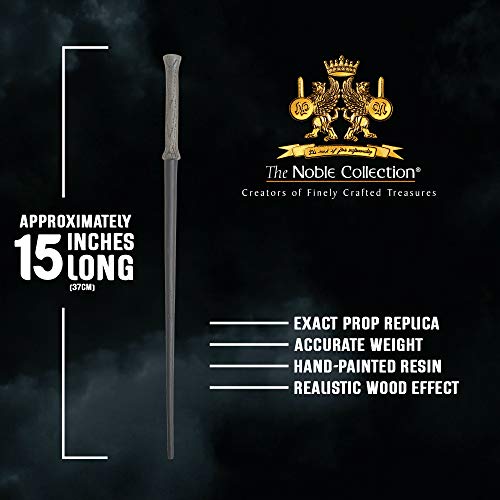 The Noble Collection Bellatrix Lestrange Wand in Standard Windowed Box 9