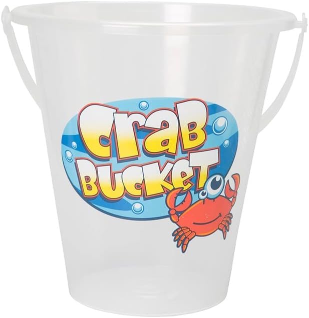 Yello, Transparent Extra Large Clear, Beach Bucket for Crabs and Small Wildlife 1