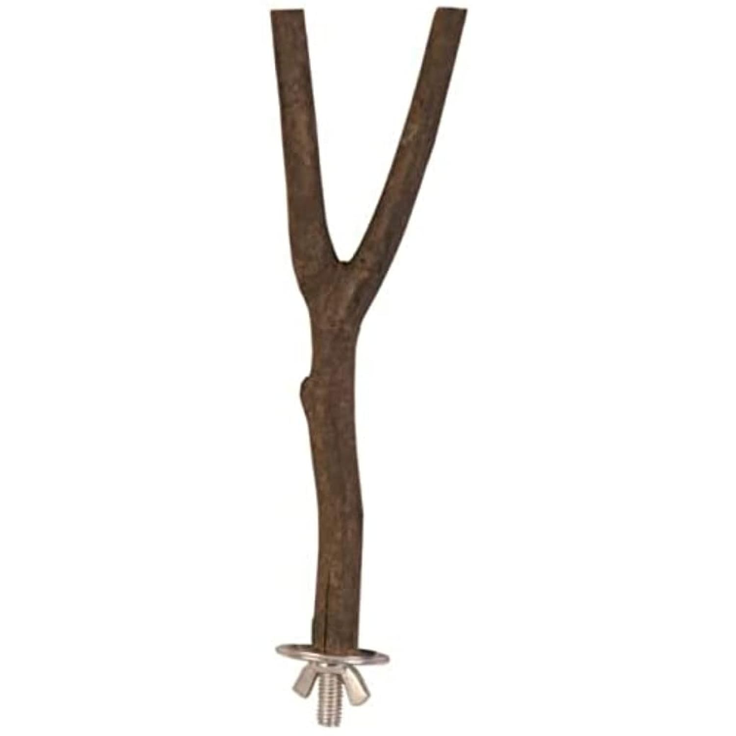 TRIXIE Natural Living Y Shape Bird Perch - Natural Wood | 20 cm Length | 15 mm Diameter