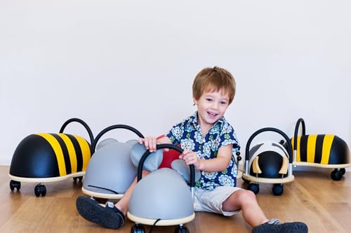 Wheelybug Toddler Wooden Ride-On - Small Bee | Ages 1-3 Years | Multi-Directional Castors 28