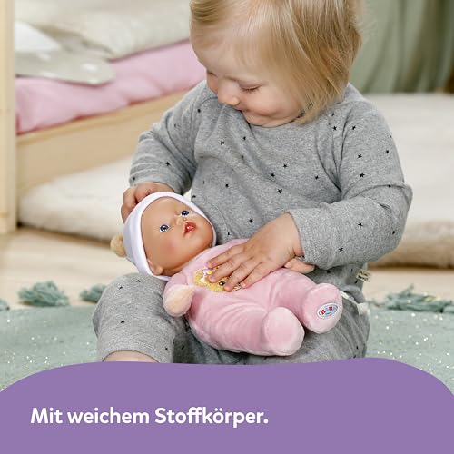 BABY born Interactive Rosie 30cm Soft Baby Doll with 6 Sounds & Bottle - Pink 10