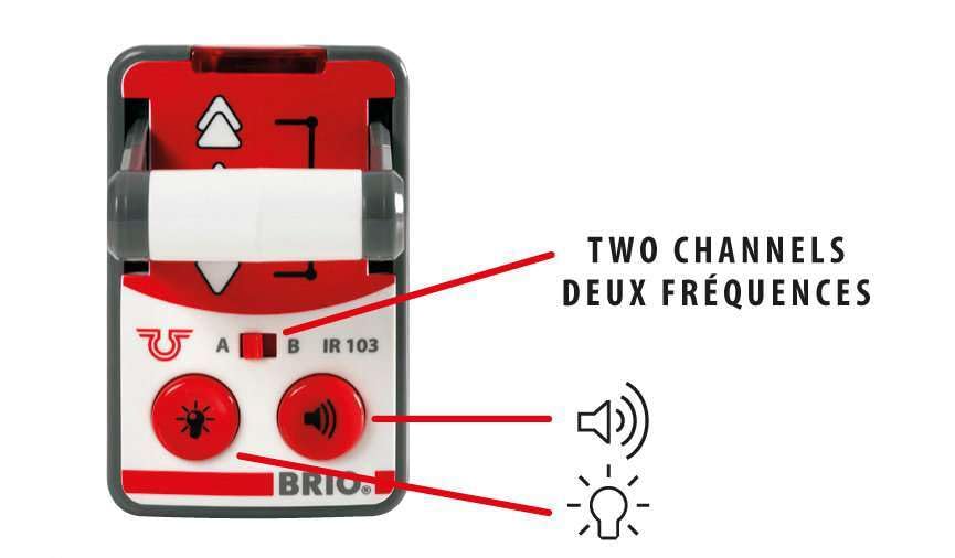 BRIO Remote Control Travel Train Toy for Kids Age 3+ | Wooden Railway Accessory | Model 33510 6