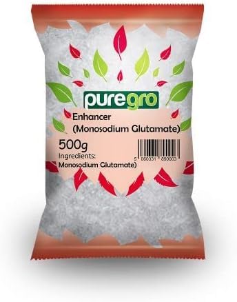 Puregro Flavour Enhancer 500g | Fine MSG Monosodium Glutamate | Umami Seasoning for Soups, Stir-Fries & Stews
