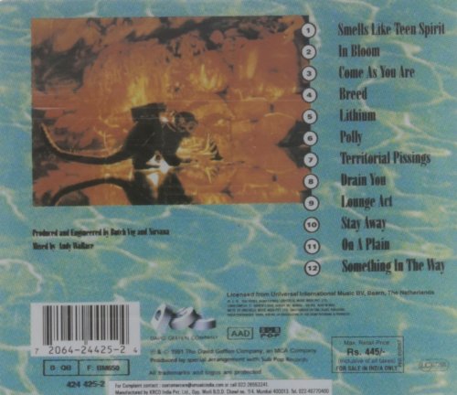 Nirvana - Nevermind [audioCD]